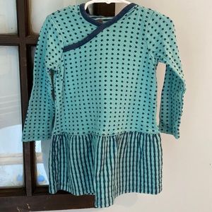 Tea Collection Double Knit Hooded Dress 3t